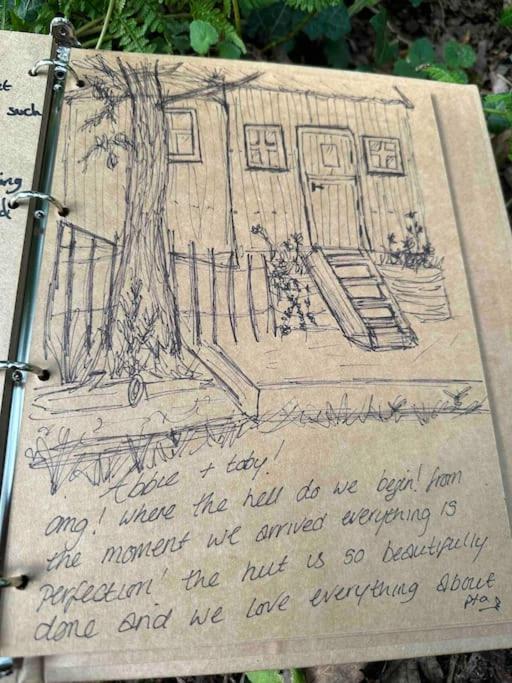 Cornwall Woodland Shepherd'S Hut Deirdres Hut Bodmin Exteriör bild